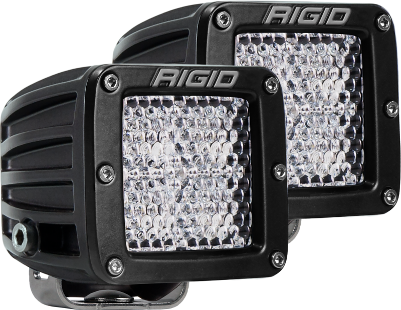 Rigid Industries Dually - 60 Deg. Lens - Set of 2 Rigid Industries Light Bars & Cubes