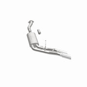 MagnaFlow 11-13 Ford F-150 Pickup Dual Same Side Before P/S Rear Tire Stainless CatBack Perf Exhaust Magnaflow Catback