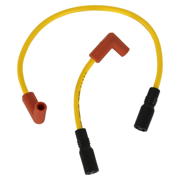 Custom Wire Set - 1999-2008 Buell All Models / 1999-2017 Dyna FXD (Carb or FI) - 8MM - Yellow 171097-Y ACCEL Autoparts