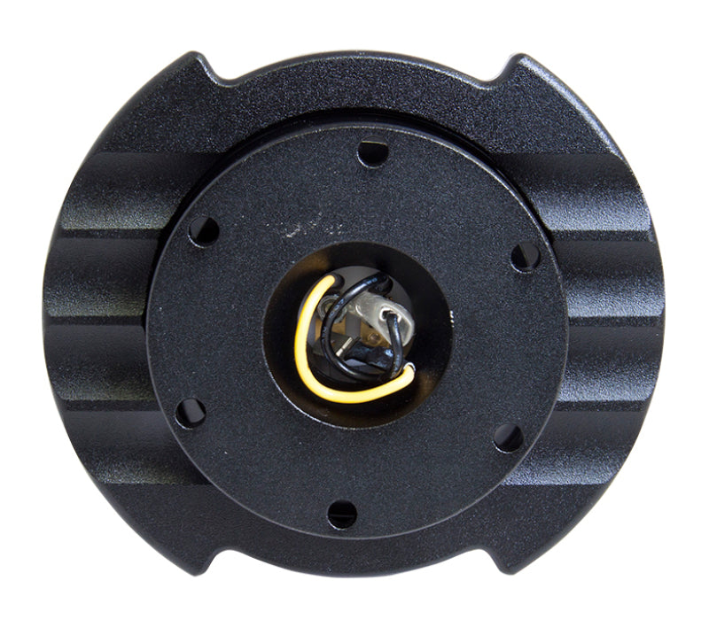 NRG Quick Release Kit Gen 2.5 - Black / Black Ring w/Finger Grooves NRG Quick Release Adapters