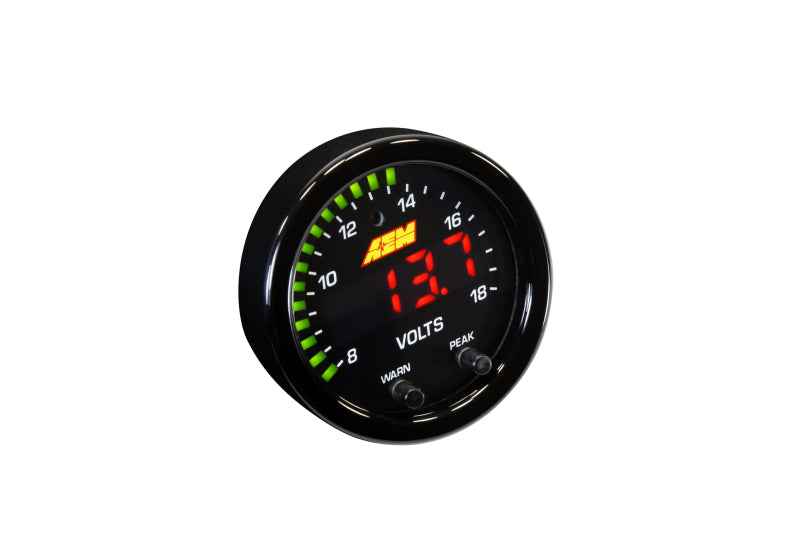 AEM X-Series 8-18V Volt Gauge AEM Gauges