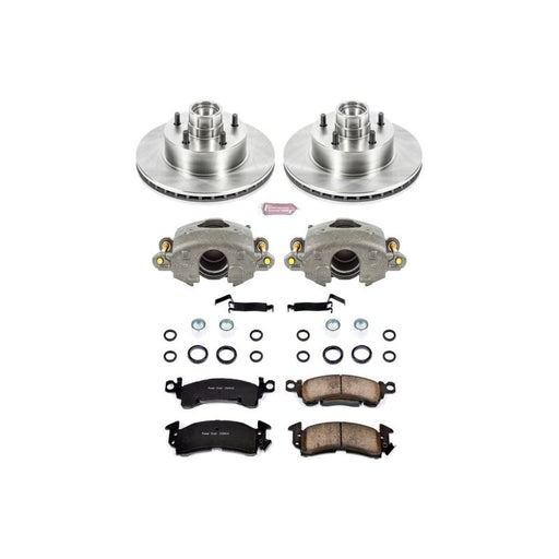 Power Stop 1985 Buick Electra Front Autospecialty Brake Kit w/Calipers PowerStop Brake Kits - OE