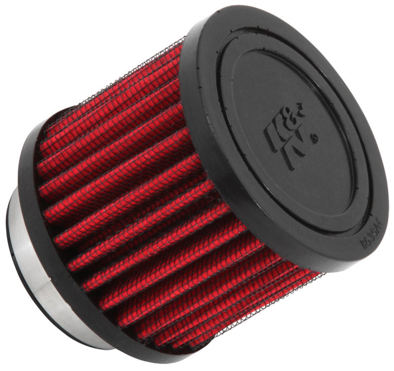 K&N 1.75 inch Vent 3 inch D 2.5 inch H Air Filter - Rubber Top K&N Engineering Air Filters - Universal Fit