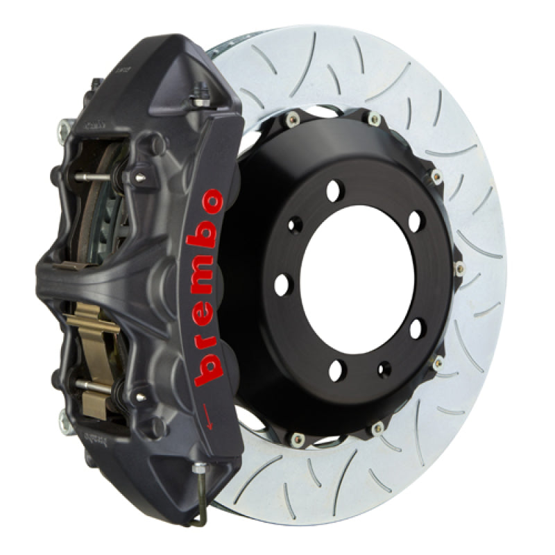 Brembo 99-05 Honda S2000 Front GTS BBK 6 Piston Cast 355x32 2pc Rotor Slotted Type-3-Black HA Brembo Brake Kits - Performance Slot