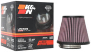 K&N Universal Air Filter 2-7/8in Flange / 5-3/16in Base / 3-1/2in Top / 4-7/16in Height K&N Engineering Air Filters - Universal Fit