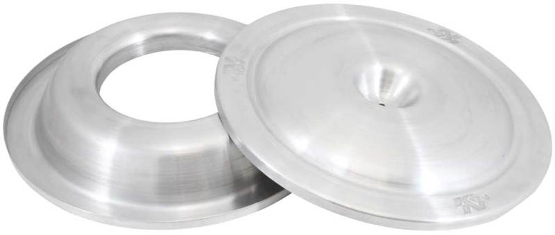 K&N 16in Spun Aluminum Top & Bottom Plate K&N Engineering Air Intake Components