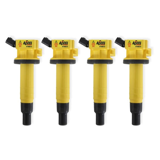 ACCEL Ignition Coil - SuperCoil - Toyota 1.8L - I4 - 4-Pack 140073-4 ACCEL Autoparts
