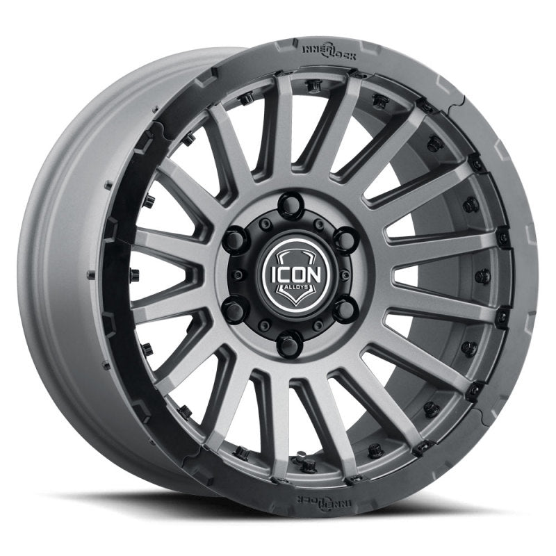 ICON Recon Pro 17x8.5 6 x 135 6mm Offset 5in BS 87.1mm Bore Charcoal Wheel ICON Wheels - Cast