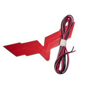 Oracle Chevrolet Corvette C6 Illuminated Emblem - Red ORACLE Lighting Light Accessories and Wiring