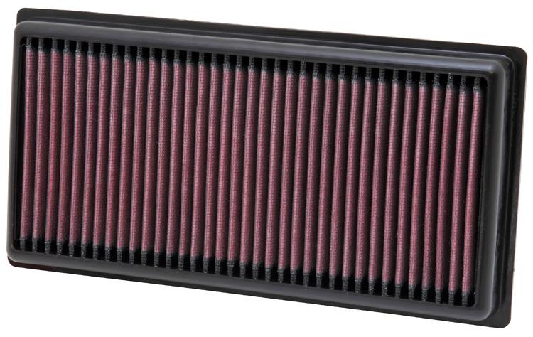 K&N Replacement Air FIlter 10-11 Fiat 500 0.9L L2 / 11 Lancia Ypsilon 0.9L L2 K&N Engineering Air Filters - Drop In