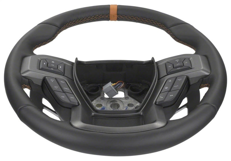 Ford Racing 2015-2017 F-150 Raptor Performance Steering Wheel Kit - Orange Sightline Ford Racing Steering Wheels