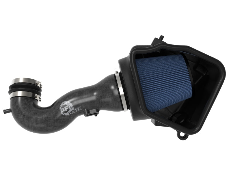 aFe 19-20 GM Trucks 5.3L/6.2L Track Series Carbon Fiber Cold Air Intake System With Pro 5R Filters aFe Cold Air Intakes