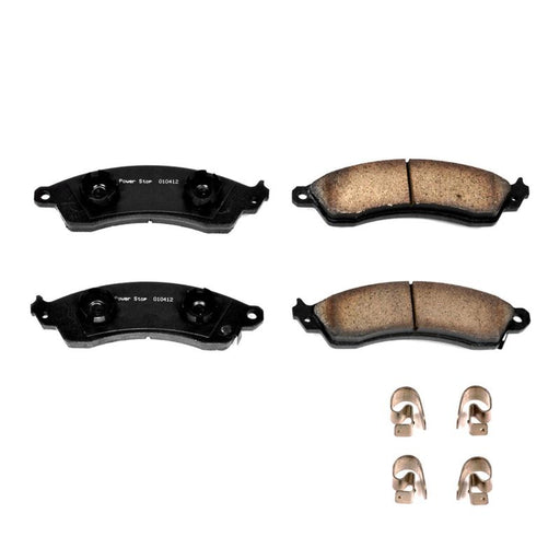 Power Stop 87-92 Chevrolet Camaro Front Z17 Evolution Ceramic Brake Pads w/Hardware PowerStop Brake Pads - OE