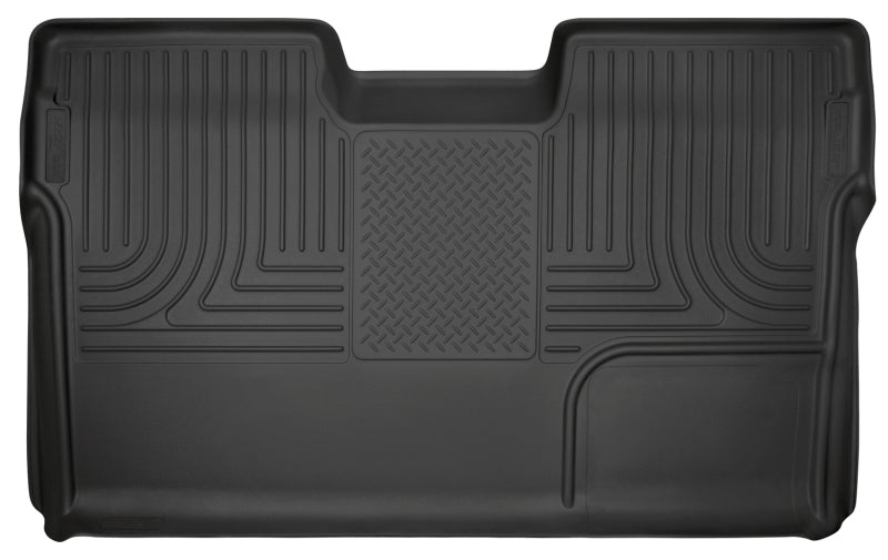 Husky Liners 09-12 Ford F-150 Super Crew WeatherBeater Black Rear Cargo Liner Husky Liners Floor Mats - Rubber