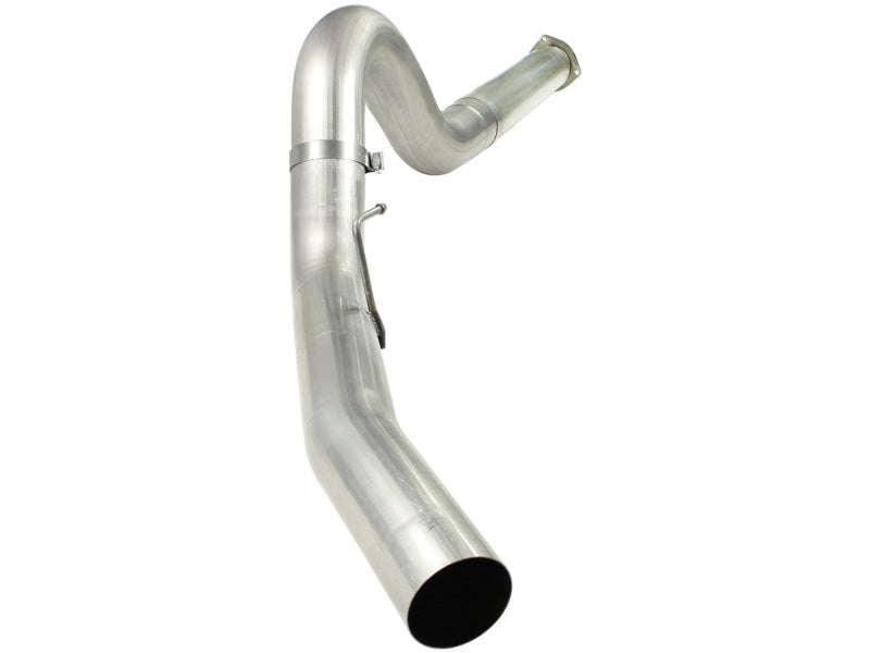 aFe MACHForce XP 5in DPF-Back Stainless Steel Exh Sys, No tip, Ford Diesel Trucks 11-14 V8-6.7L aFe DPF Back