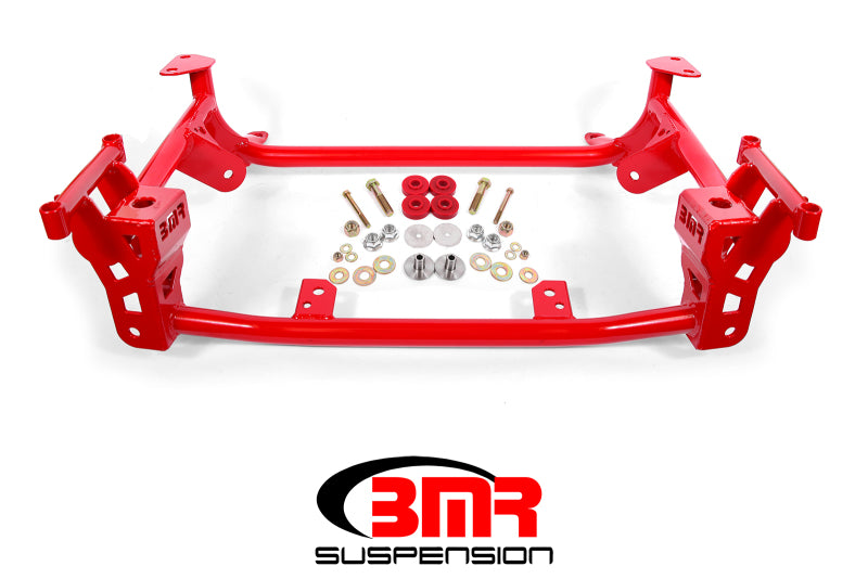 BMR 15+ Ford Mustang GT Lightweight K-Member - Red BMR Suspension Crossmembers