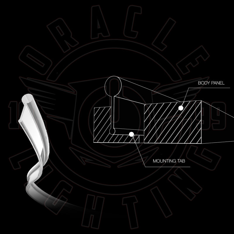 Oracle Fiber Optic LED Interior Kit - ColorSHIFT (2PCS) - ColorSHIFT ORACLE Lighting Light Accessories and Wiring