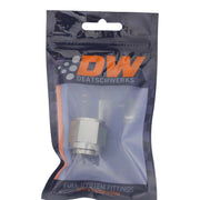 DeatschWerks 10AN Female Flare to 8AN Male Flare Reducer - Anodized DW Titanium DeatschWerks Fittings