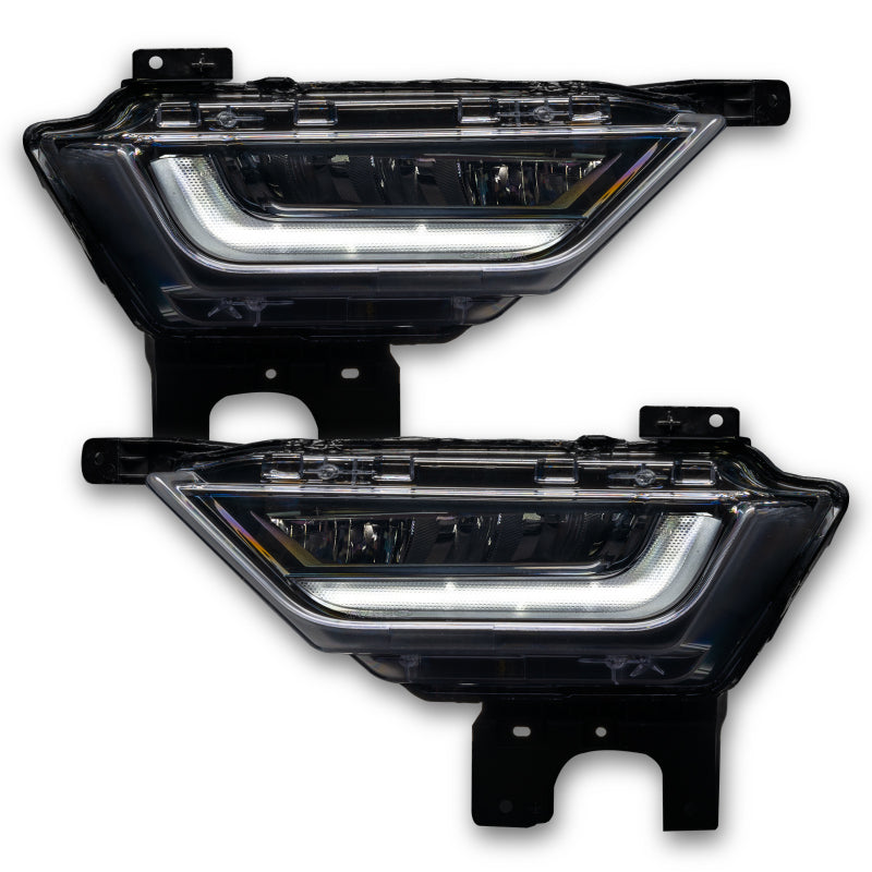 Oracle 21-22 Ford F-150 ColorSHIFT RGB+W Fog Light DRL Upgrade Kit w/ No Controller ORACLE Lighting Headlights