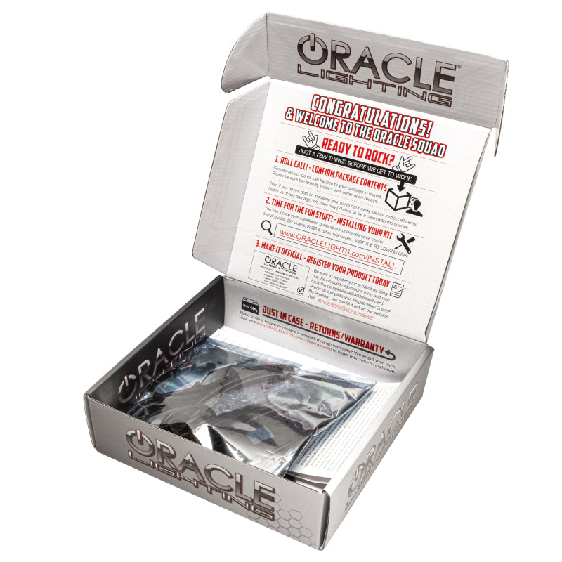 Oracle 17-21 Tesla Model 3 Headlight DRL Upgrade Kit - ColorSHIFT w/ BC1 Controller ORACLE Lighting Headlights