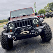 Oracle 7in High Powered LED Headlights - Black Bezel - ColorSHIFT No Controller ORACLE Lighting Headlights