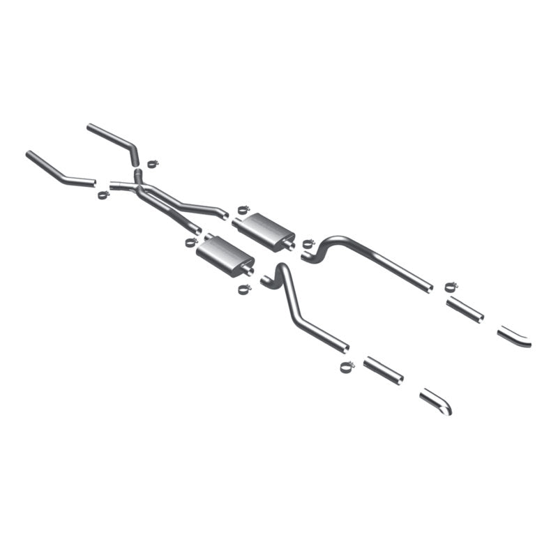 MagnaFlow SYS C/B 67-70 Mustang 2.50inch w/Tru-X Magnaflow Catback