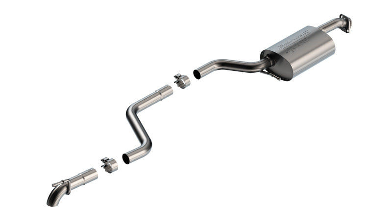 Borla 18-23 Suzuki Jimny 1.4L AT/MT 4WD 2DR 2in S-Type Catback Exhaust - Turn Down Borla Axle Back