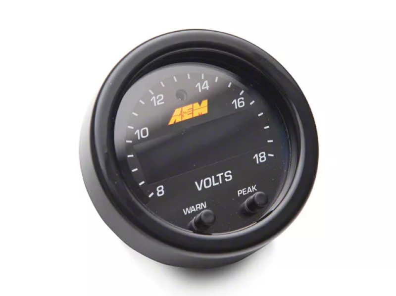 AEM X-Series 8-18V Volt Gauge AEM Gauges