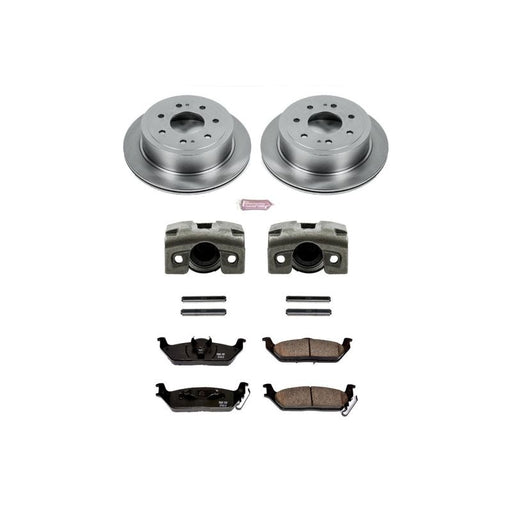 Power Stop 04-11 Ford F-150 Rear Autospecialty Brake Kit w/Calipers PowerStop Brake Kits - OE