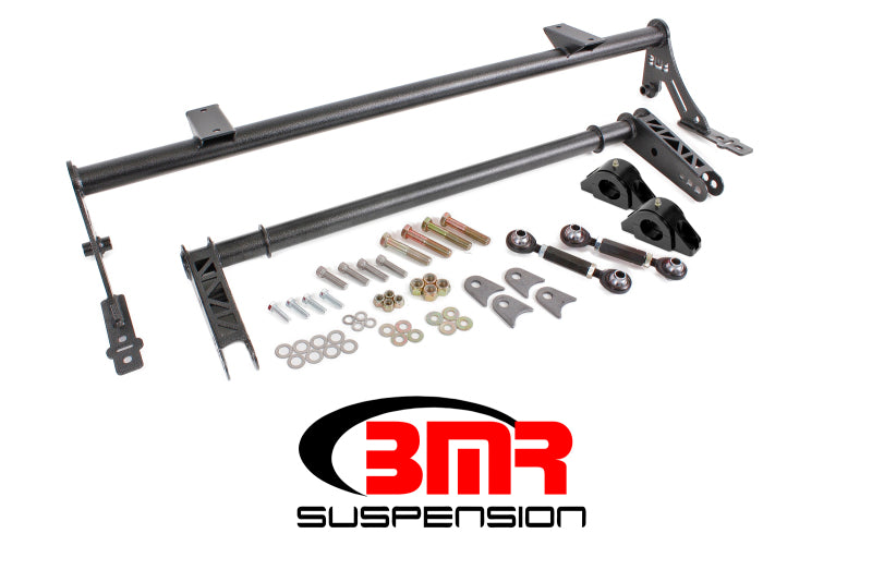 BMR 05-14 S197 Mustang Rear Bolt-On Hollow 35mm Xtreme Anti-Roll Bar Kit (Delrin) - Black Hammertone BMR Suspension Sway Bars