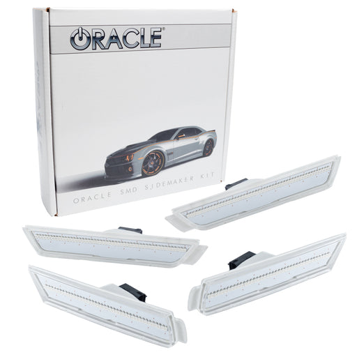 Oracle 10-15 Chevrolet Camaro Concept Sidemarker Set - Clear - No Paint ORACLE Lighting Light Strip LED
