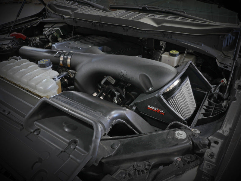aFe Rapid Induction Cold Air Intake System w/Pro DRY S Filter 2021+ Ford F-150 V6-3.5L (tt) aFe Cold Air Intakes