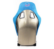 NRG FRP Bucket Seat ULTRA Edition - Medium (Blue Alcantara/Pearlized Back) NRG Race Seats