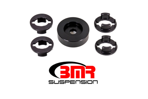 BMR 16-17 6th Gen Camaro Differential Lockout Bushing Kit (Aluminum) - Black BMR Suspension Differential Bushings
