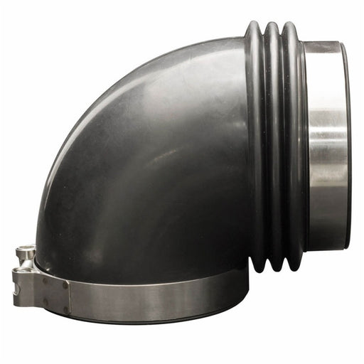 Spectre Flex Coupler Elbow 4in. ID / ID 90 Degree - Black Spectre Silicone Couplers & Hoses