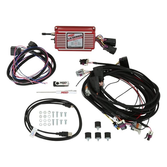 MSD LS Ignition Control - Red 6014 MSD Autoparts