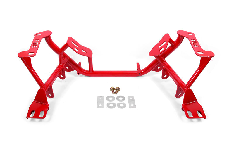 BMR 96-04 New Edge Mustang K-Member Standard Version / Coilover Version - Red BMR Suspension Crossmembers