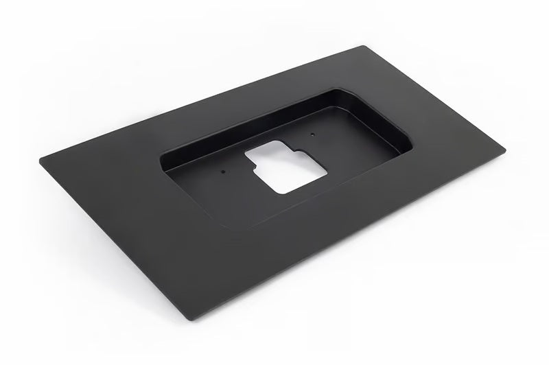Haltech UC-10 Moulded Panel Mount 250mm x 500mm (10in x 20in) - Black UV Stabilised ABS Plastic Haltech Gauge Components