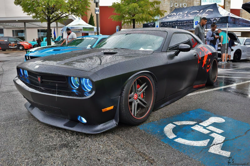 Oracle 0814 Dodge Challenger Dynamic Surface Mount Headlight/Fog Light Halo Kit COMBO ORACLE Lighting Fog Lights