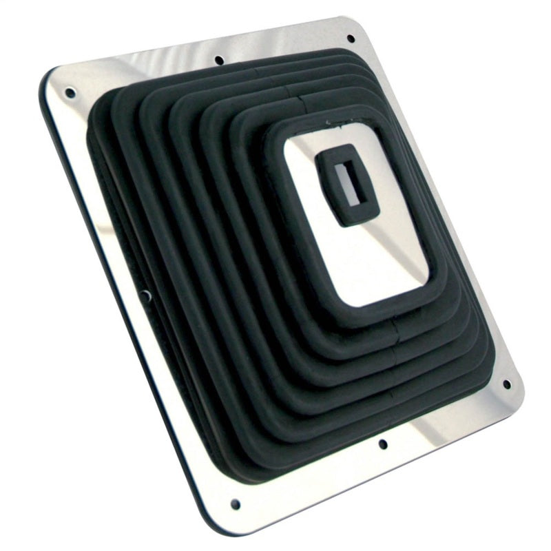 Spectre Shift Boot (Large) - Black Rubber w/Chrome Plated Steel Installation Ring Spectre Shift Boot