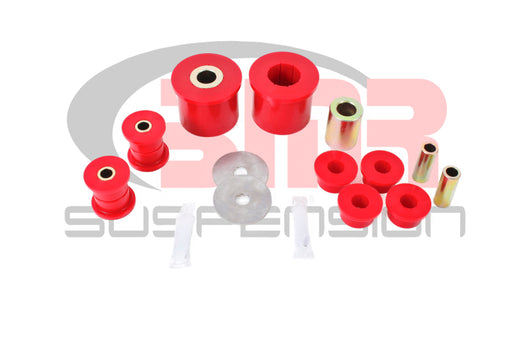 BMR 08-09 Pontiac G8 Rear Suspension Bushing Kit (BK004 BK005 BK006) - Black/Red BMR Suspension Bushing Kits