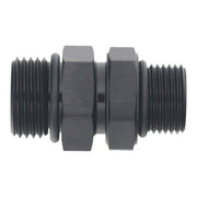 DeatschWerks 8AN ORB Male to 10AN ORB Male Swivel Adapter - Anodized Matte Black DeatschWerks Fittings