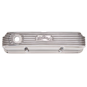 Edelbrock Valve Cover Classic Series Ford 1958-1976 FE V8 Polshed Edelbrock Valve Covers