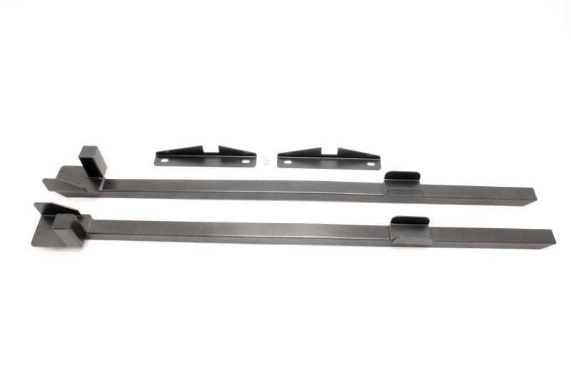 BMR 79-93 Fox Mustang Weld-On Boxed Subframe Connectors (Outside Frame Exhaust) - Black Hammertone BMR Suspension Chassis Bracing