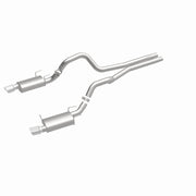 MagnaFlow 13 Ford Mustang Dual Split Rear Exit Stainless Cat Back Performance Exhaust (Street) Magnaflow Catback