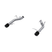 MBRP 11-14 Ford Mustang GT 5.0L T304 SS 3in Dual Axle-Back with Carbon Fiber Tips (Race Version) MBRP Axle Back