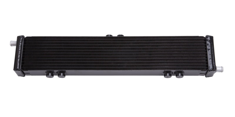 Edelbrock Heat Exchanger Single Pass Dual Row 22 000 Btu/Hr 26 5In W X 5In H X 2 62In D Black Edelbrock Intercoolers