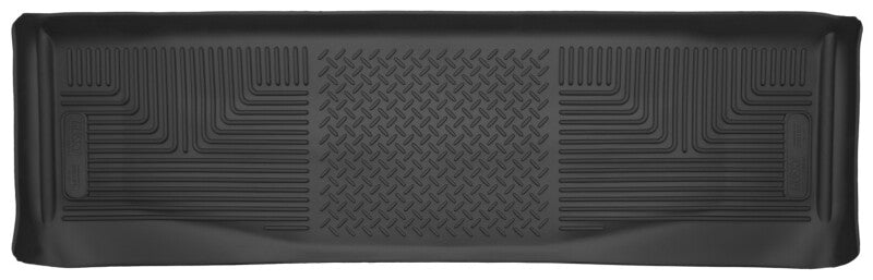 Husky Liners 11-12 Ford F250/350/450 Reg/Super/Crew Cab X-Act Contour Black Floor Liners (2nd Seat) Husky Liners Floor Mats - Rubber