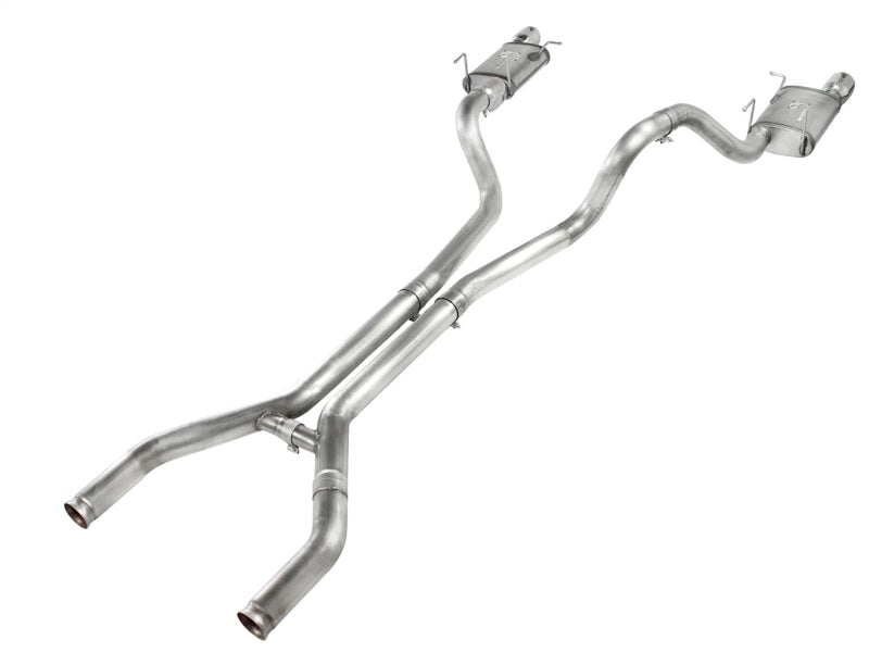 aFe MACHForce XP Cat-Back Exhaust 3in SS w/ Polished Tips 11-14 Ford Mustang GT V8 5.0L aFe Catback