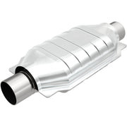 MagnaFlow Univ Cat Conv 3in Inlet/Outlet Center/Center Oval 12in Body L x 7in W x 16in Overall L Magnaflow Catalytic Converter Universal